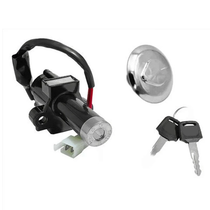 Super Sale Motorcycle Ignition Switch Lock with Keys for Honda XR150 XR150L Fuel Tank Cap