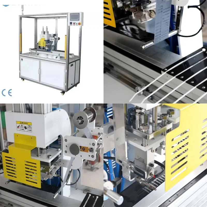 Automatic Hot Foil Stamping Machine Automatic Serial Number Cable Tie Stamping Coding Machine