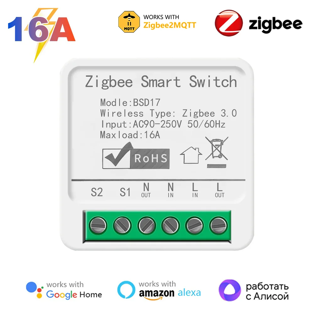 Zigbee 16A: La Mejor Opción para Controlar Tu Hogar Inteligente