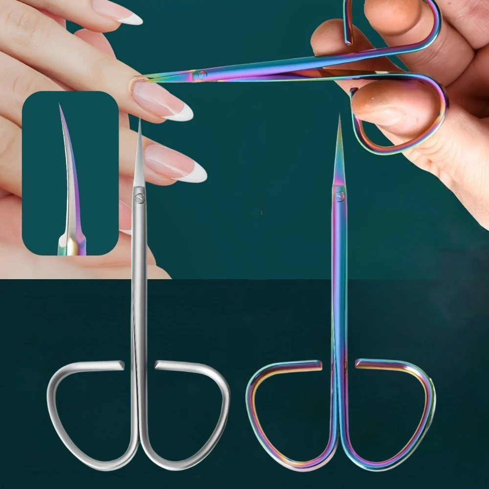 Professional Stainless Steel Cuticle Nippers Sharp Durable Cuticle Removal Tool Manicure Pedicure Personal Care Portable Easy