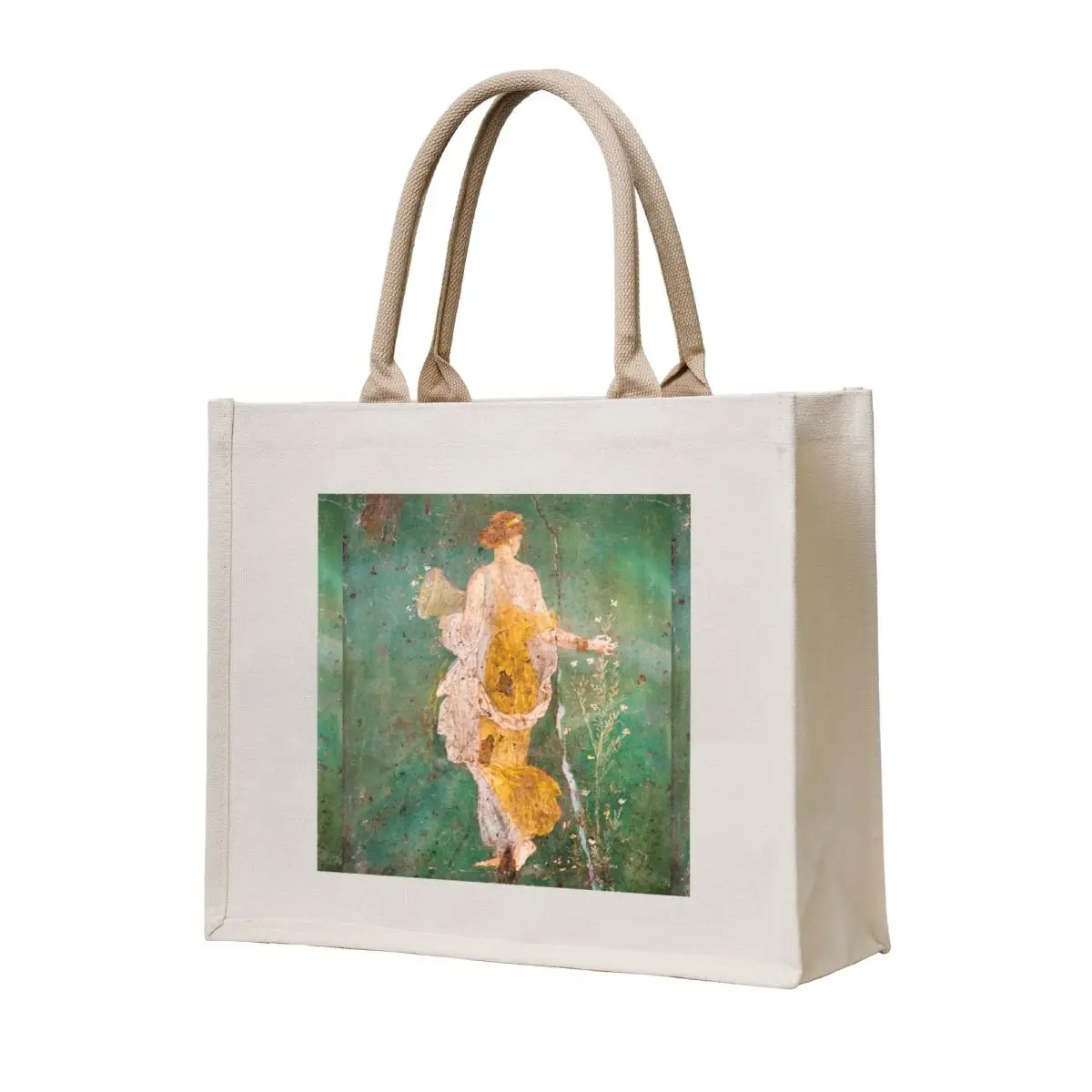 

Flora. Roman Wall Painting. Tote Bag shopping bag logo tote bag Women's