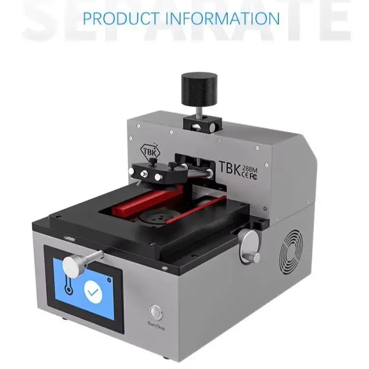  LCD Screen Separator TBK 288M Automatic Heating  Phone Screen Removal For Mobile Frame Teardown Tool