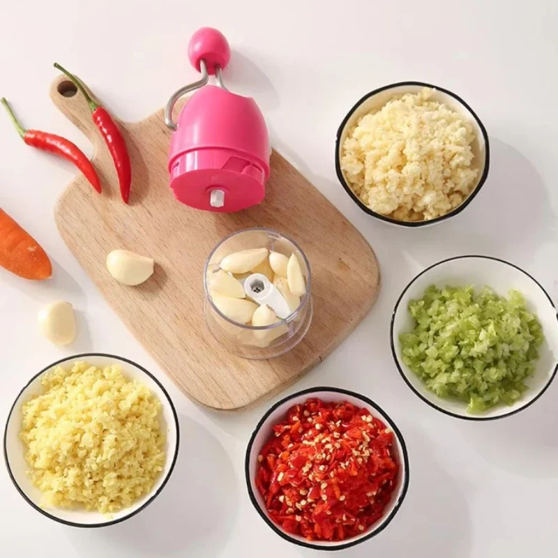 Multi functional seasoning chopper Mini Kitchen Garlic Paste Mixer Baby Food Meat Grinder Home Multi-functional Garlic Crusher