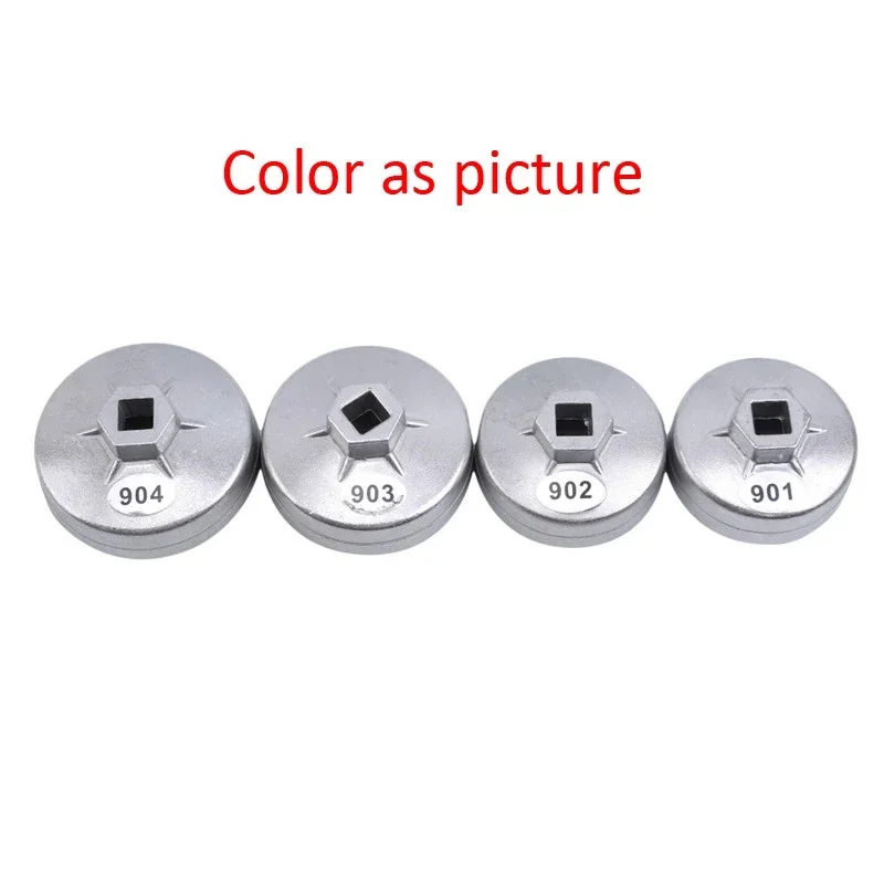 Wrench Auto Tool 1/2 Square Drive 65mm 67mm 74mm 79mm End Cap Oil Filter Wrench Auto Hand Tools Remover Tool For