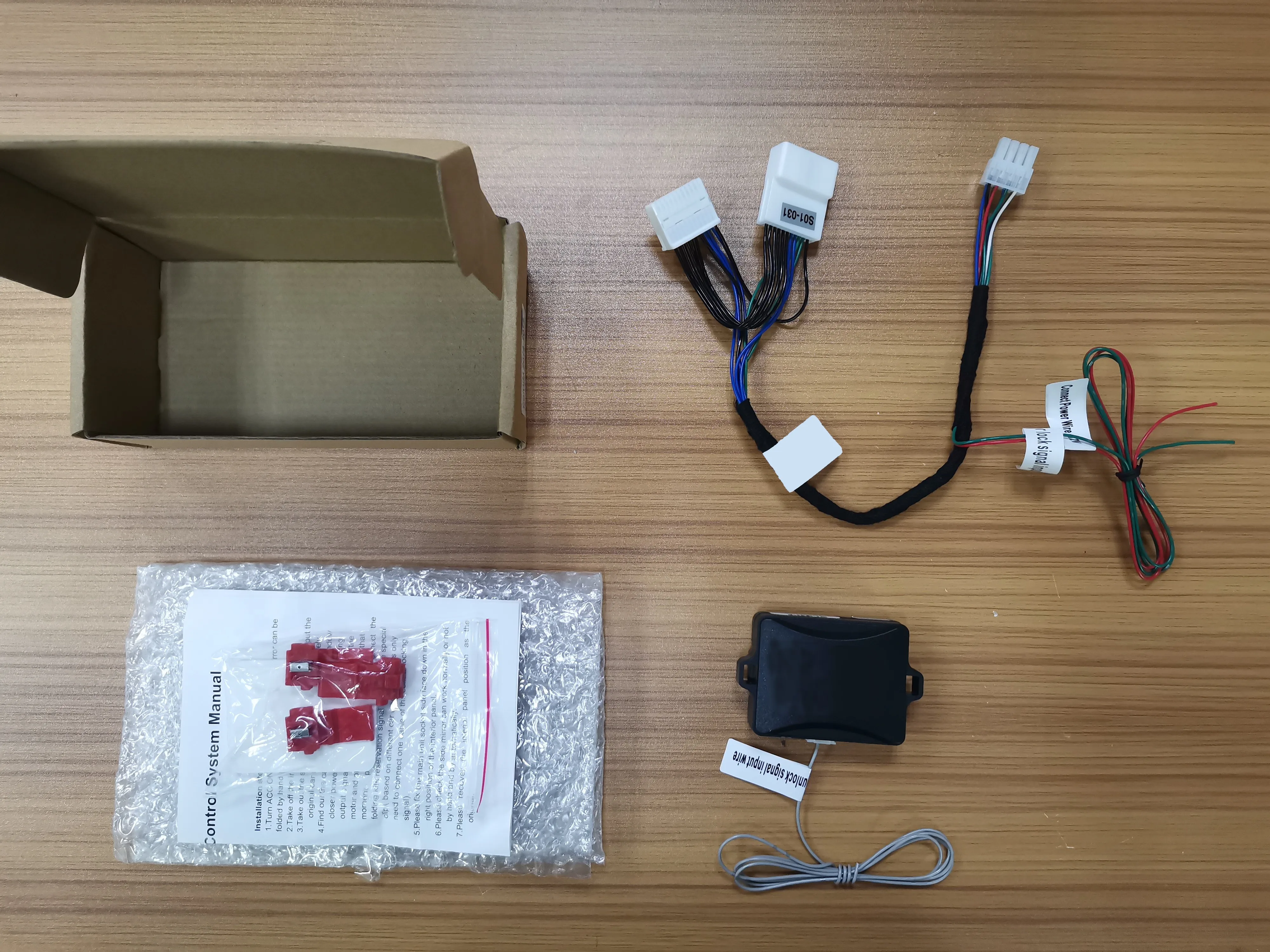 Car Auto Mirror Folding Module for Corolla 2014/2015 DC12V Voltage Both Side Mirrors Controller Folding/Opening Mirrors