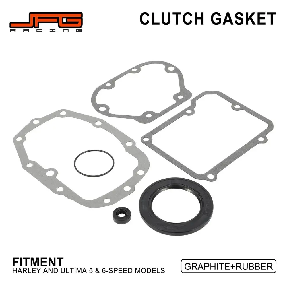 For HARLEY AMD ULTIMA 5 6-SPEED MODELS Motorcycles Accessories Clutch Gaskets Engine Cylinder Piston Gasket Set Street Bike Moto