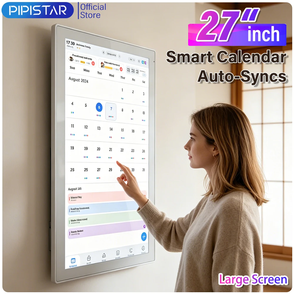 Home Cinema Wall Panels - Calendario Digitale Intelligente con Schermo Grande
