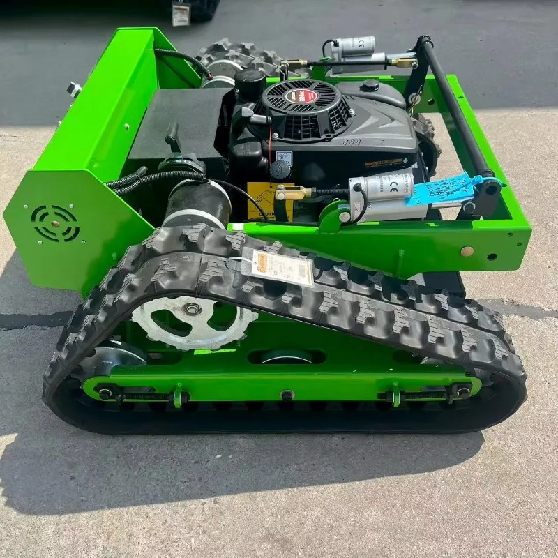 

Smart Lawn Mower Fully Automatic Remote Control Crawler 550mm Loncin Mowing Suitable for Garden Lawn Farm