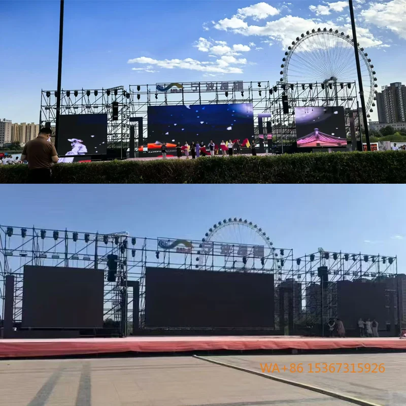 

P3.91 Outdoor LED Rental Screen Campus Publicity Display for School Activity