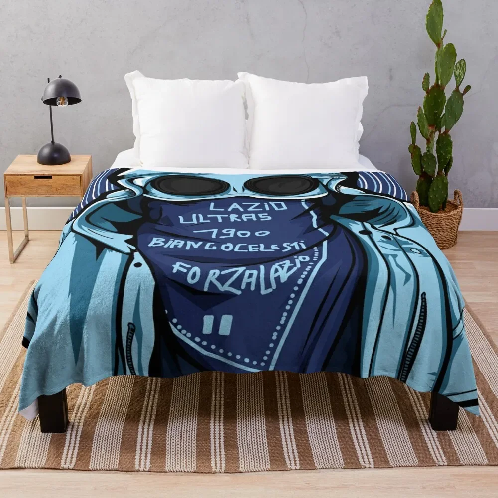 

Ultras Lazio Throw Blanket Soft Plush Blanket as Housewarming Gift
