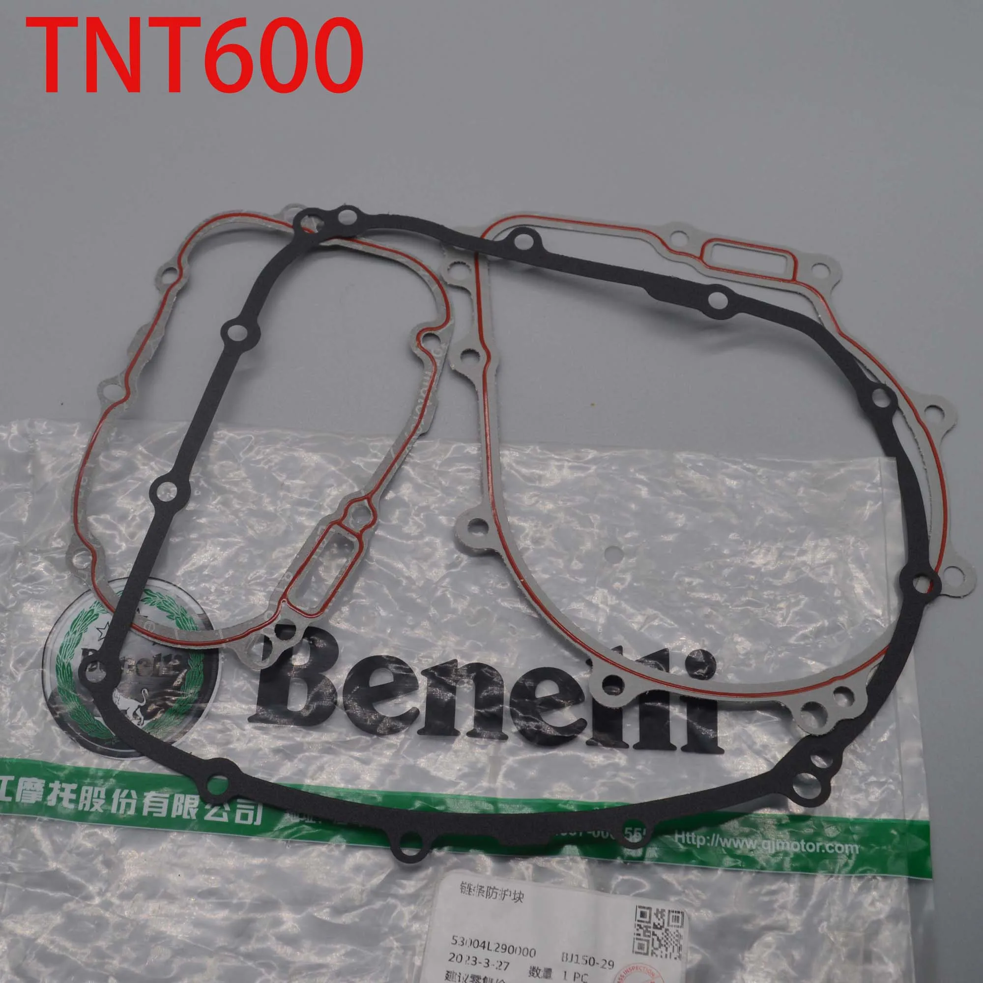 600cc Motorcycle engine gasket left right side cover clutch gasket cylinder rubber for benelli BJ600GS BN600 TNT600 tnt 600