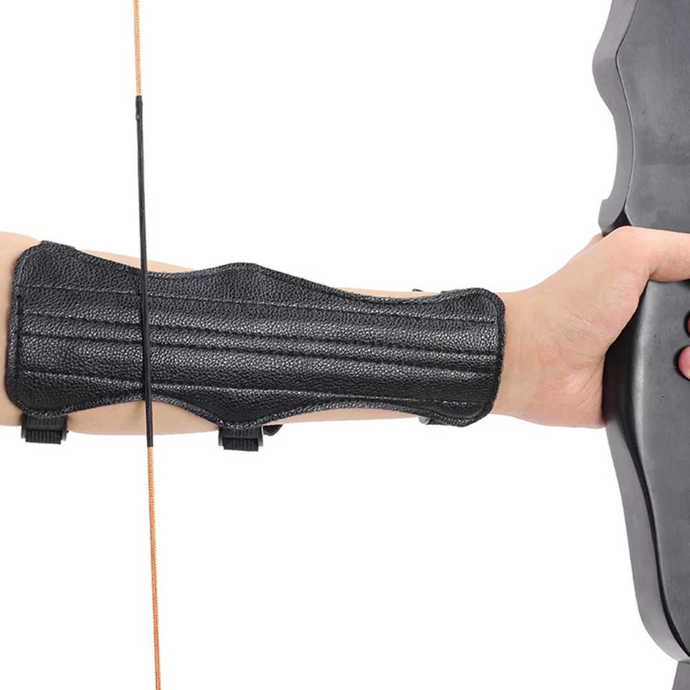 

1Set Adjustable Archery Arm Guard Professional Portable Lightweight Comfortable Finger Protector Archery Supply for Hunting