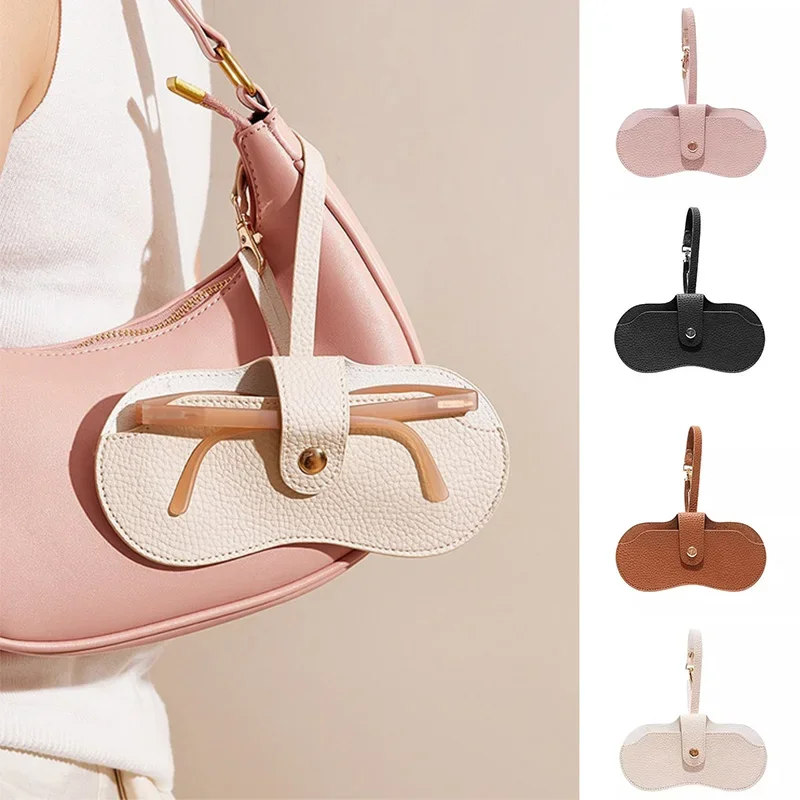 

Портативный чехол для очков из мягкой кожи, тонкий модный футляр для очков, органайзер для очков, дорожный чехол для солнцезащитных очков