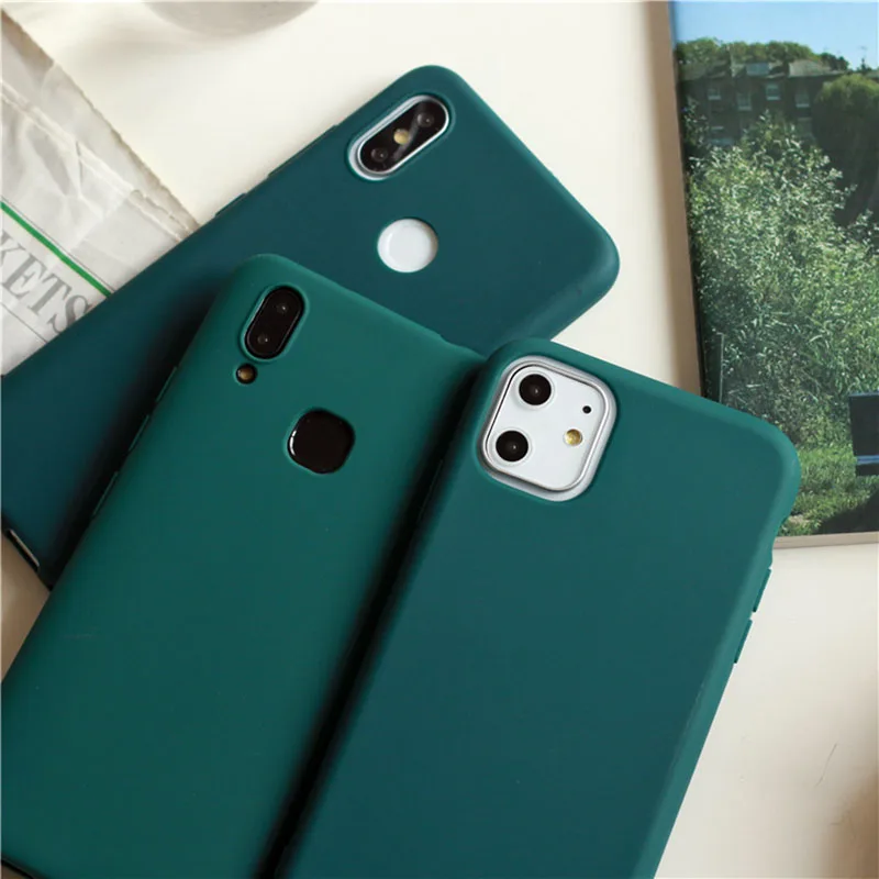 Luxury Matte Soft Phone Case for Huawei P60 Pro P50 P40 P30 P20 Mate 60 50 40 30 Llite Shockproof Bumper Silicone Back Cover