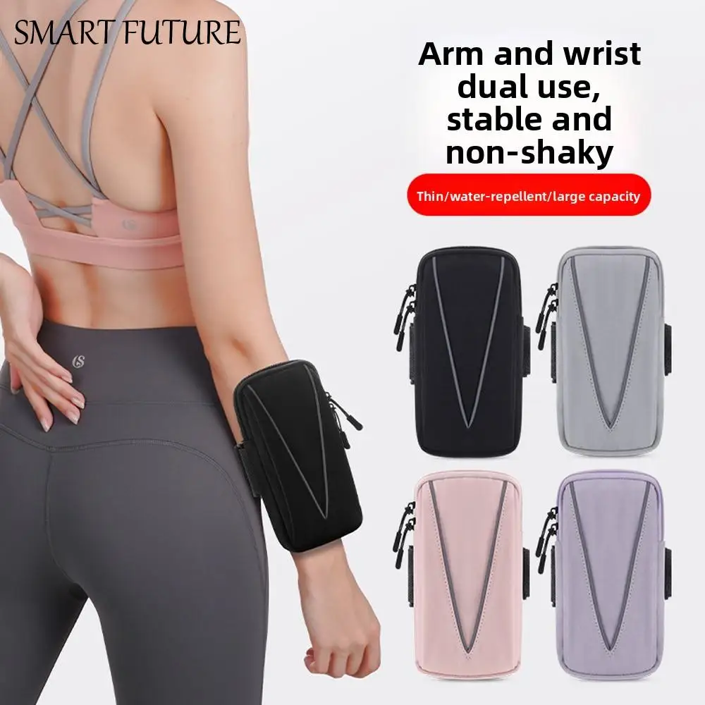 

Shoulder Belt Running Phone Arm Bag Large Capacity Waterproof Running Phone Shoulder Bag Vertical Lightweight Sports Phone Bag