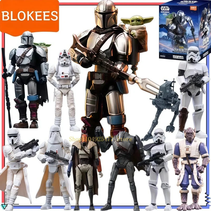 figuras-de-blocos-da-serie-star-wars-blokees-edicao-beyond-the-mandalorian-grogu-stormtrooper-imperial-brinquedo-colecionavel-montavel-presente