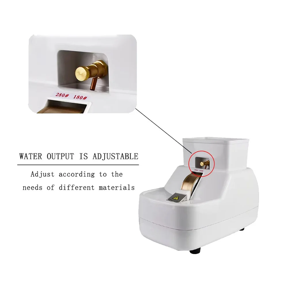 Penggiling Lensa Manual Edger Tangan Optik Roda Gerinda Lensa 3 In 1 Batu Tangan Optik-LG 5B