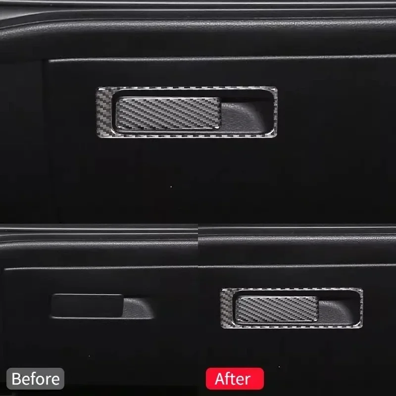 

Декоративные наклейки из карбона для рамки пассажирского перчаточного ящика Volkswagen Golf 8 MK8