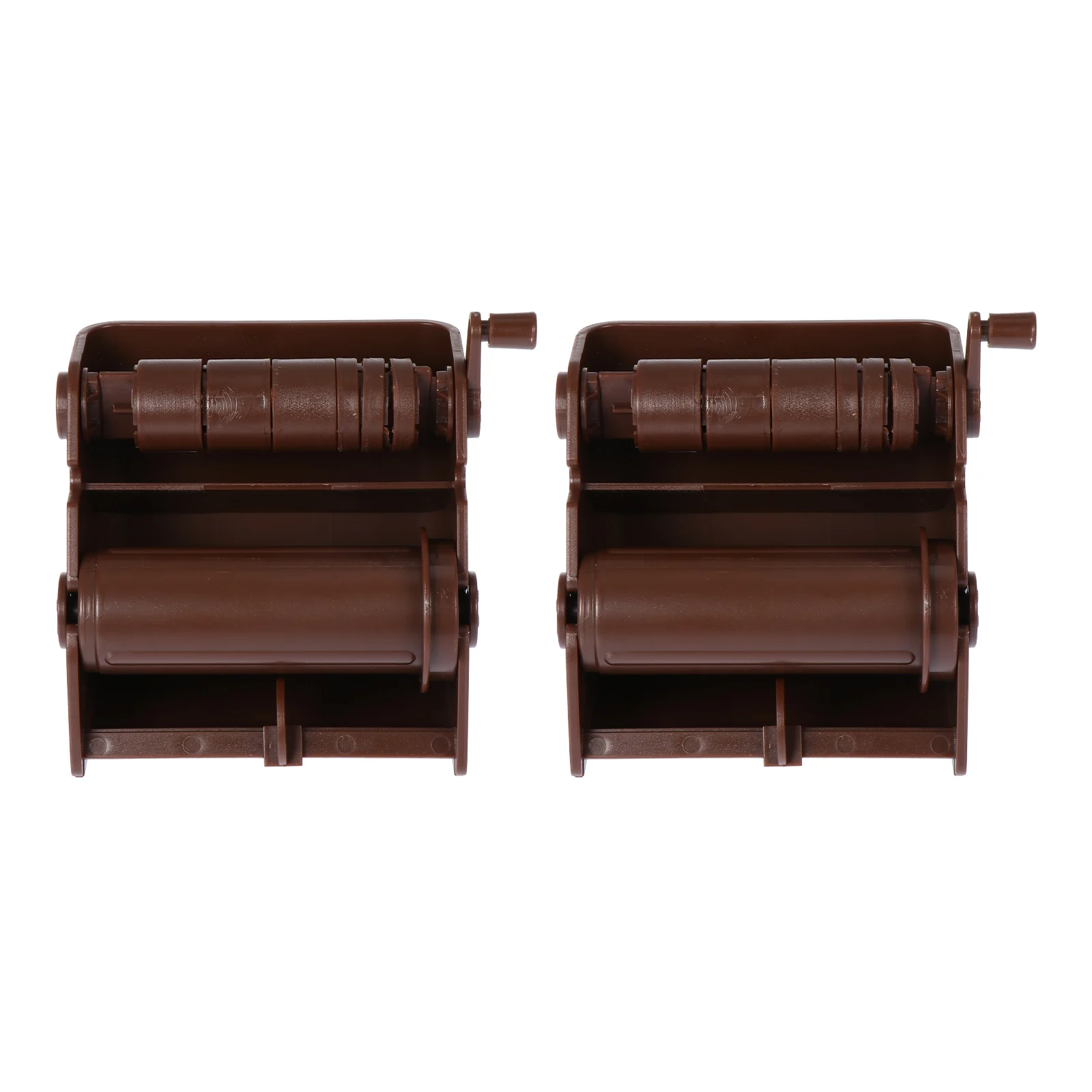 2 Pcs Washi Tape Dispenser Plastic DIY Tools Retro Style Beautiful Fashionable Storage Container Easy Maintenance