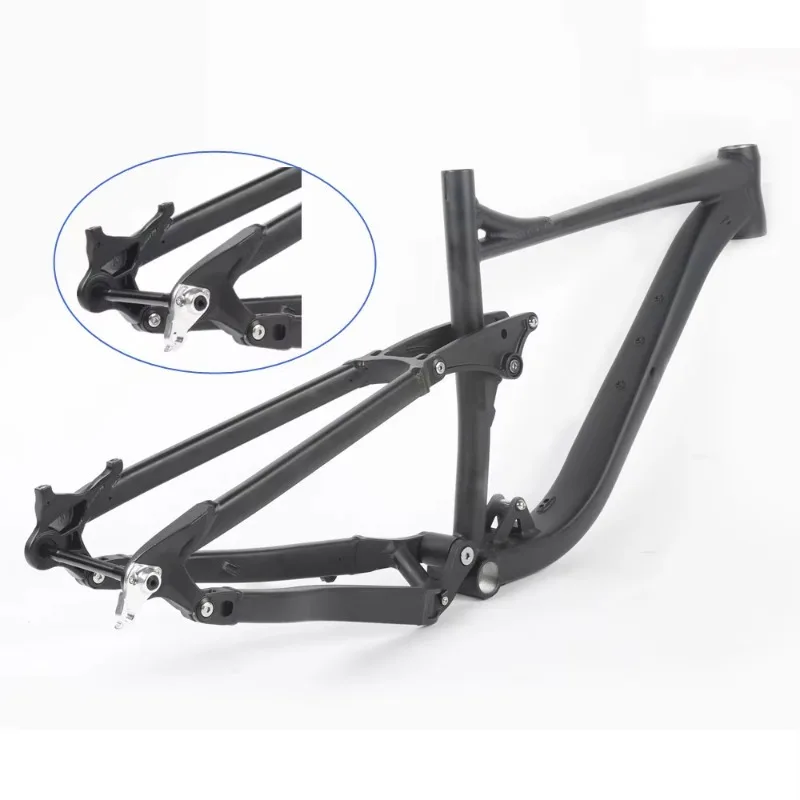 

HIMALO Bicycle Frame 27.5 29Er Full Suspension Frame 142*12mm Aluminum Alloy Mountain Bike