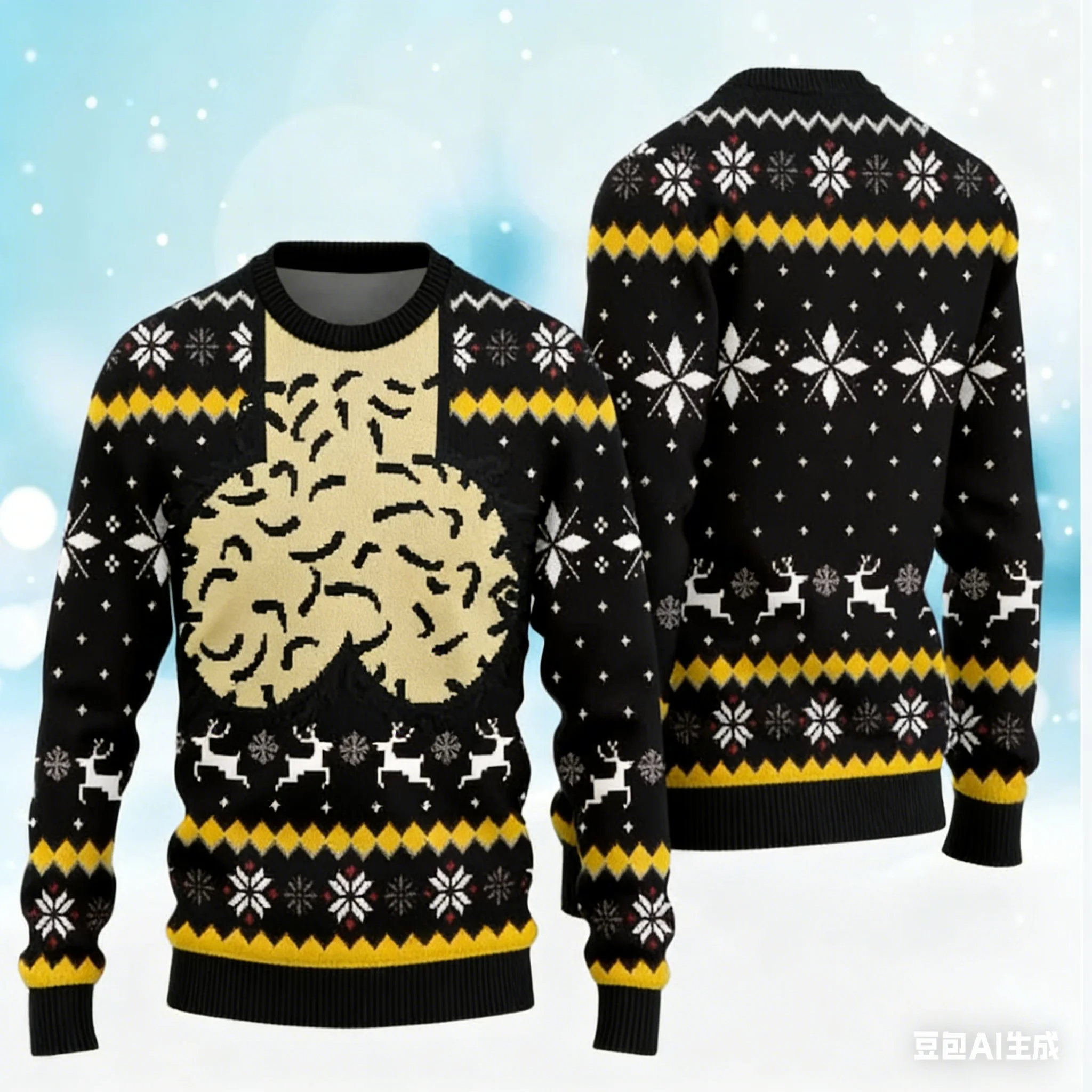 تي شيرت عيد الميلاد لكل من الرجال والنساء، بلايز مطبوعة ثلاثية الأبعاد، ملابس رياضية رجالية كاجوال برقبة دائرية ثلاثية الأبعاد مطبوعة بأكمام طويلة