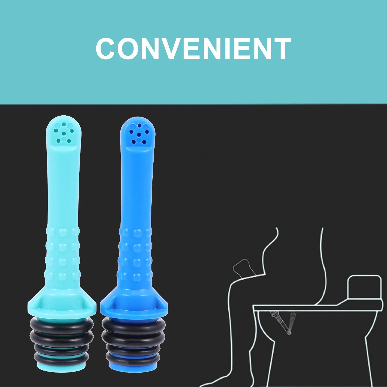 

2Pcs Plastic Washers for Adults Creative Feminine Cleaners Multi-Functional Rinsing Device for Women Comfortable Private Parts