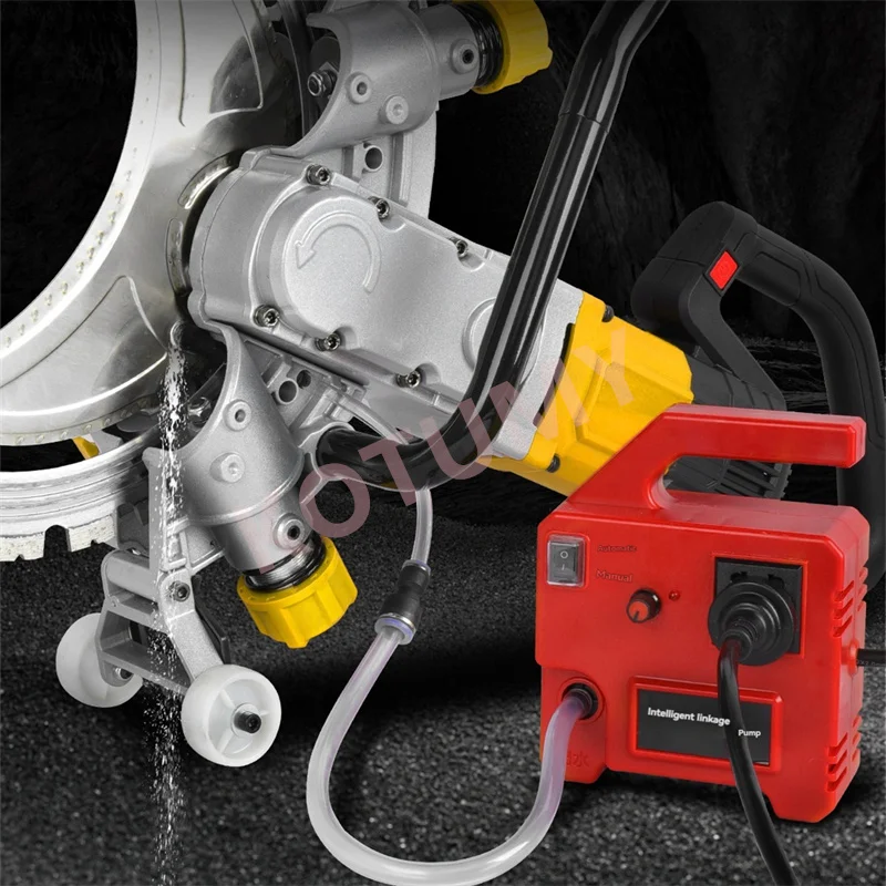 Hochfrequenz bürstenlose Ringsäge Wandschneidemaschine 400 mm Steinsäge 2580 U/min Betonschneidemaschine