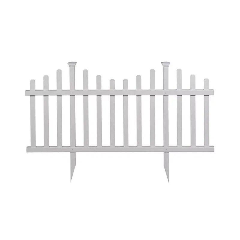 

Outdoor Products Madison No-Dig Vinyl Fence Kit (30in X 56in) (2 Pack) Garden Net Jardinería Accesorios Plantas