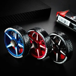 Cool Car Styling Fidget Spinner Car Pendant Auto Interior Decoration Teenage Toys Zinc Alloy Tyre Hand Spinner For Kids Gift