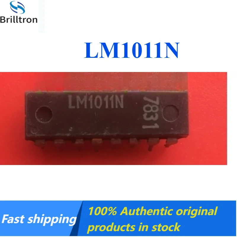 5-20PCS New LM1011N LM1011 Chip IC Integrated Dual in-line DIP-16 Brand New Original  Hot Selling.