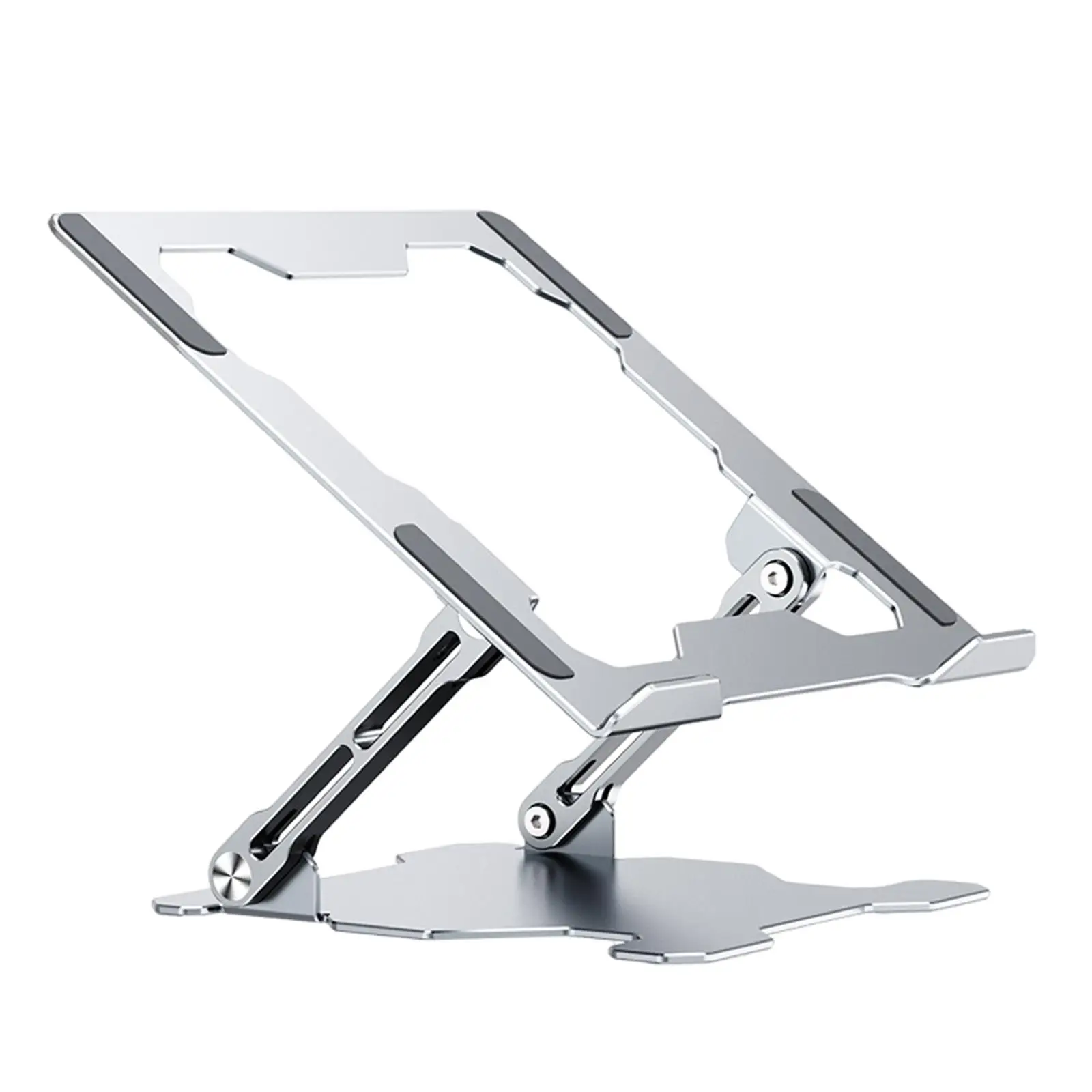 Table Portable Adjustable Multi-Angle Metal Computer Laptop Stand Reading Holder Foldable Riser use