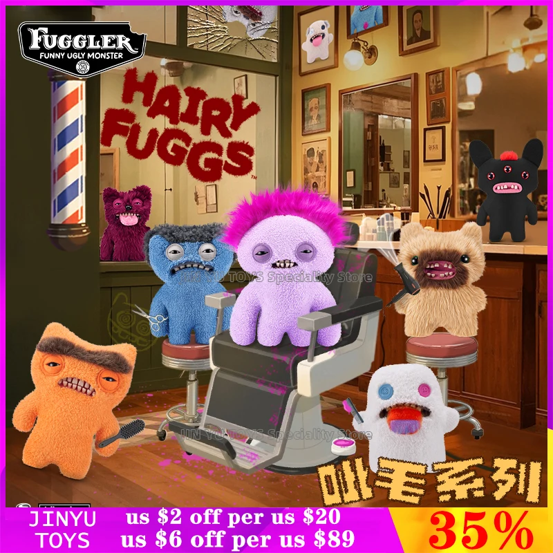 

Fuggler волосатые Fuggs серии плюшевые куклы мультяшные животные забавные уродливые зубные монстры украшения игрушки Коллекционные рождественские подарки