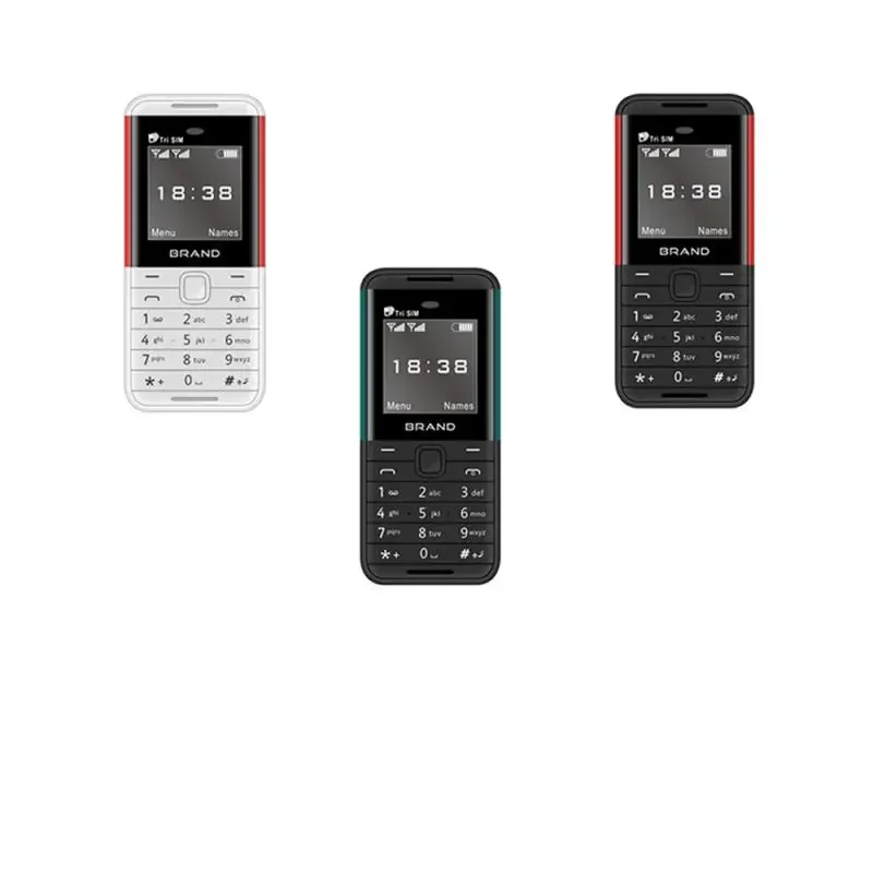 1pc SIM Card 3 Standby Mini Mobile Phone Auto Call Recorder Bluetooth Dial Speed Dial Magic Voice 1.3