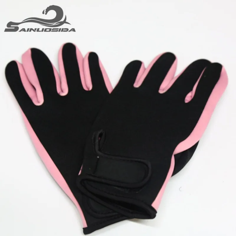 Novas luvas de tecido de mergulho ciclismo antiderrapante luvas de mergulho leve e respirável ao ar livre aventura resistente ao desgaste luvas antiderrapantes