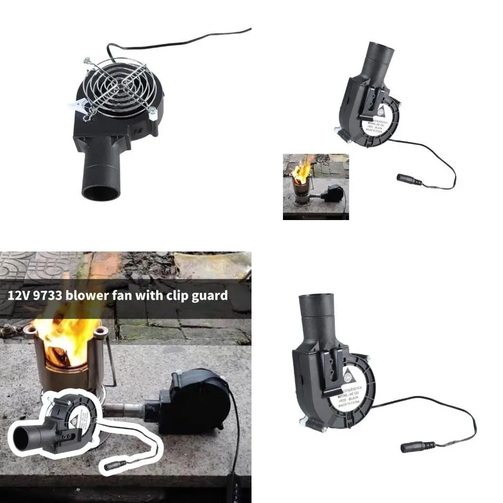 

652F Вентилятор воздушного воздуходувки для пикника для кемпинга барбекю на открытом воздухе вентилятор барбекю вентилятор