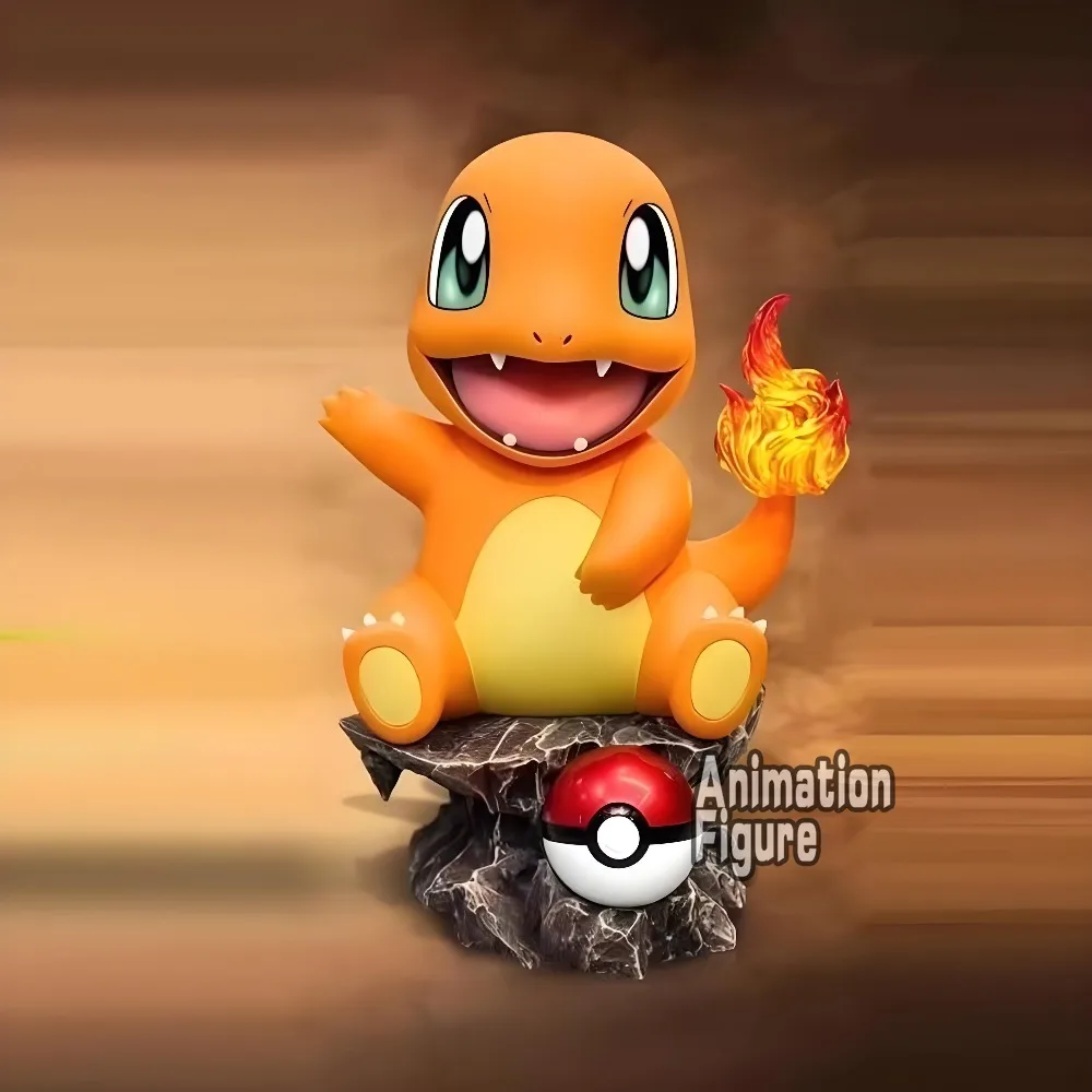 10 cm/3.93 pollici Anime Pokemon Figura Bulbasaur Charmander Action Figures 10 cm PVC Action Figures Collezione Modello Giocattoli Regali