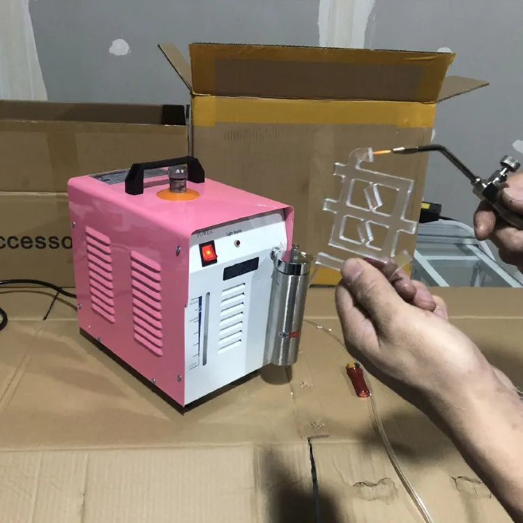 Flame Polishing Machine Organic Glass Acrylic Crystal Jewelry Water Welding Machine