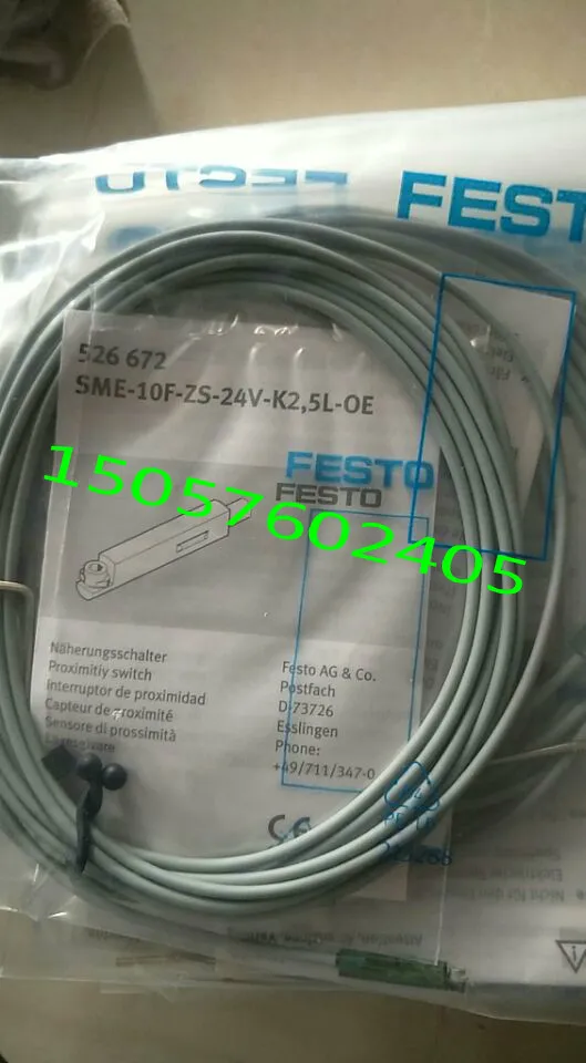 

Festo FESTO Magnetic Switch 526672 SME-10F-ZS-24V-K2,5L-0E Spot