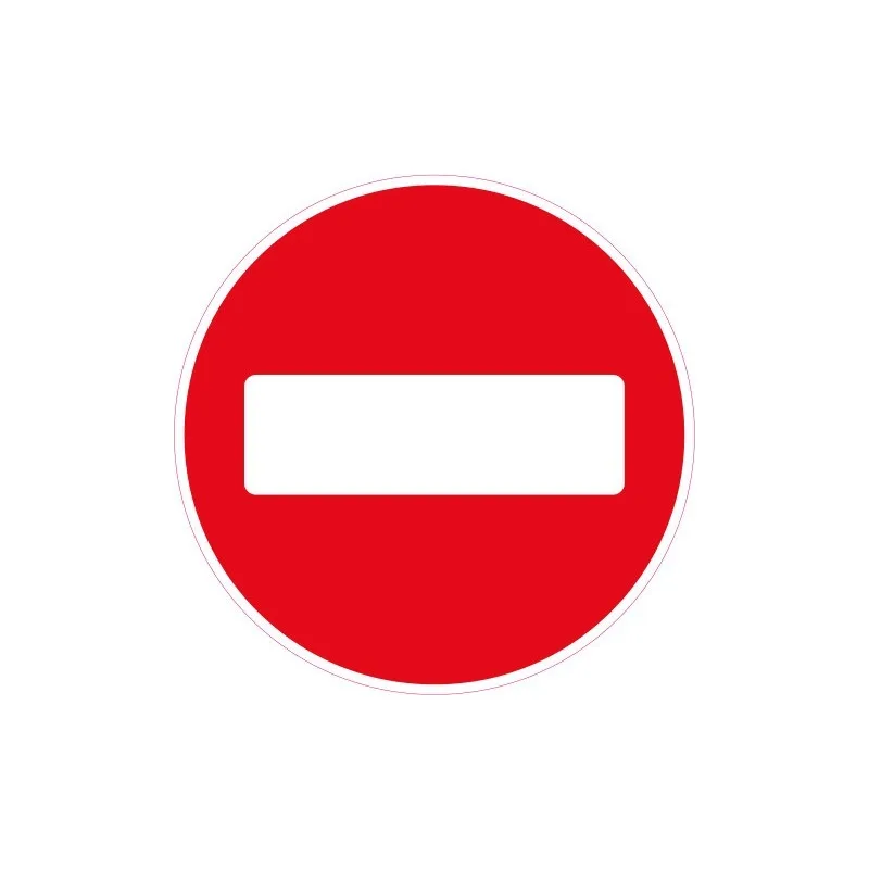 

Warning Sign Driveway Prohibited Driveway Attention Road Sticker NEW-