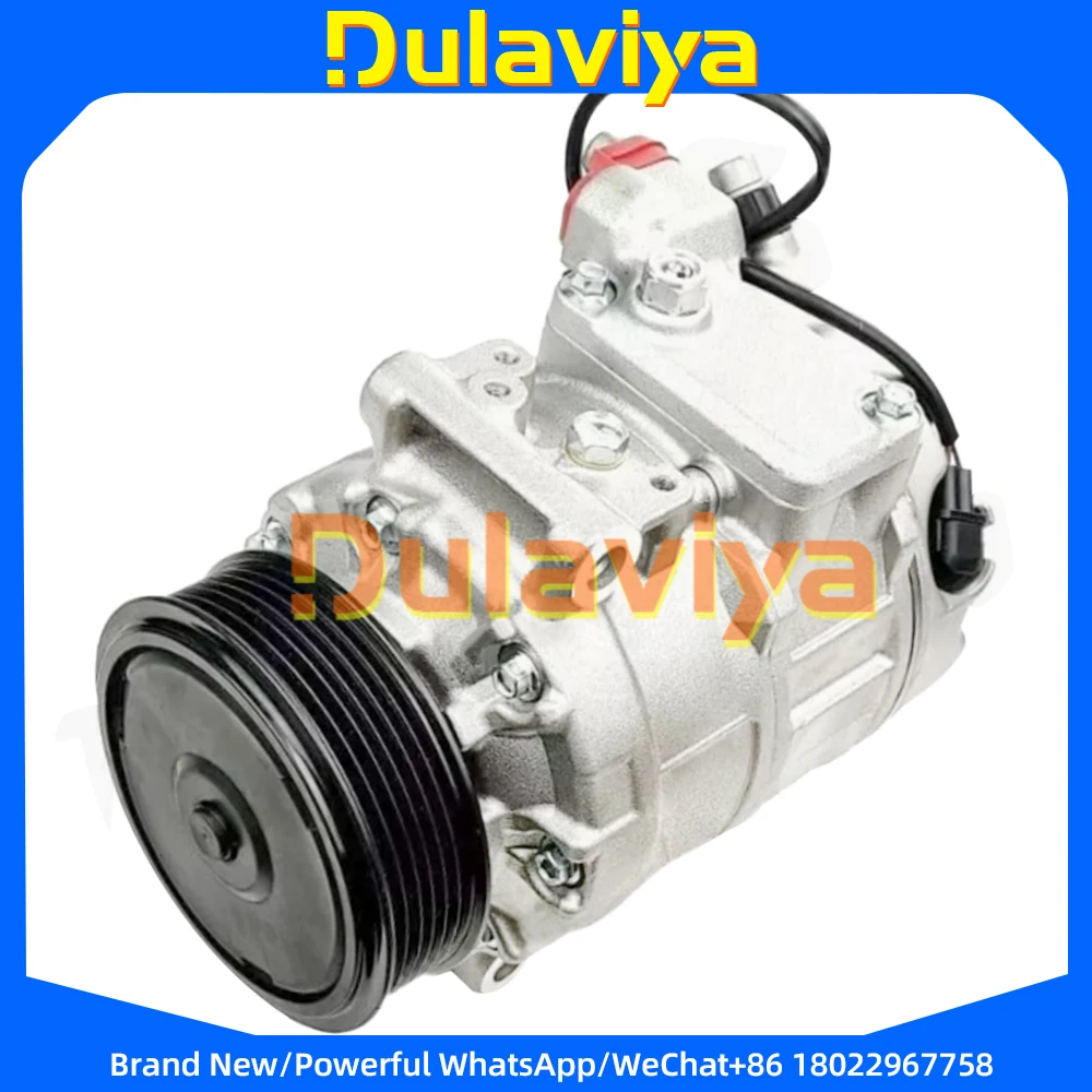 New AC Compressor For Audi A8 D3 Q7 VW Touareg 6SEU14 4E0260805BC 4E0260805AE 4h0260805f 4e0260805aq 4E0260805AK