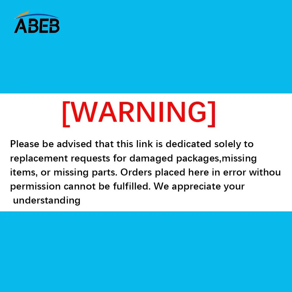 交換のみ：破損/欠品商品。 無断の注文は受け付けません。