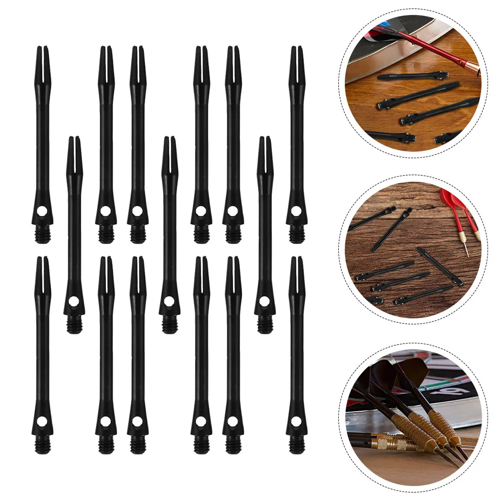 

15Pcs Dart Shafts Lightweight Aluminum Alloy Professional 2Ba Stems Portable Game Supplies Accessories for Steel Tip