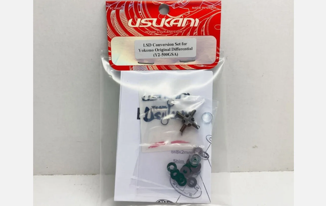 New Usukani US88508 LSD conversion set for Yokomo gear New Usukani US88508 LSD conversion set for Yokomo gear