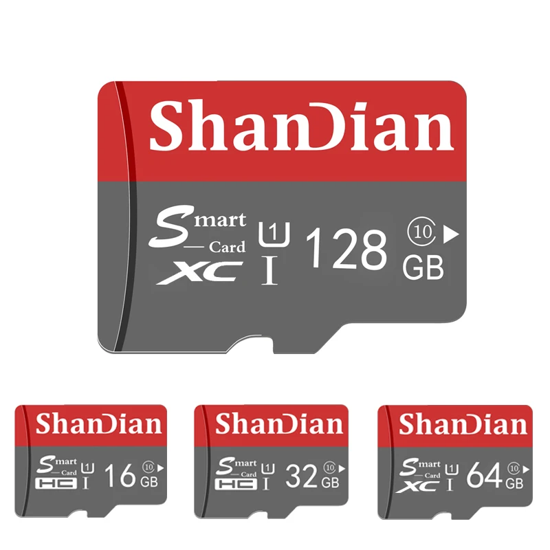 อะแดปเตอร์ SD การ์ดความจำ128GB ความเร็วสูงสมาร์ทการ์ด SD 64GB Tachograph อุปกรณ์จัดเก็บข้อมูล32GB Tachograph อุปกรณ์เก็บข้อมูล16GB