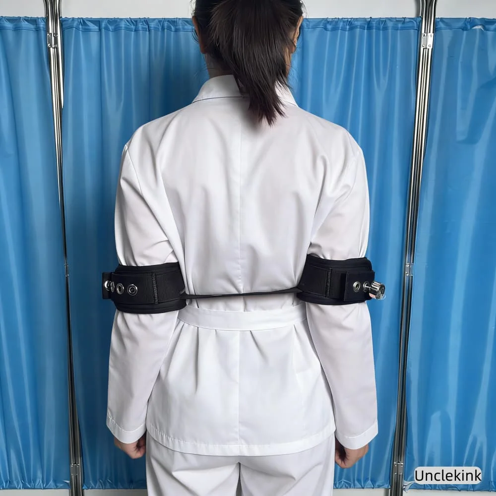 Magnetic Lock Wrist/Arm Restraints for Medical Soft Cotton Safety Cuffs Psychiatric Care Cuffs Cotton Patient Safety Straps