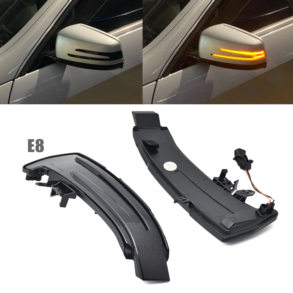 Dynamic Blinker LED Turn Signal Light Indicator For Mercedes-Benz W204 W246 W218 W176 C117 X204 A B C CLA CLS GLA GLK Class