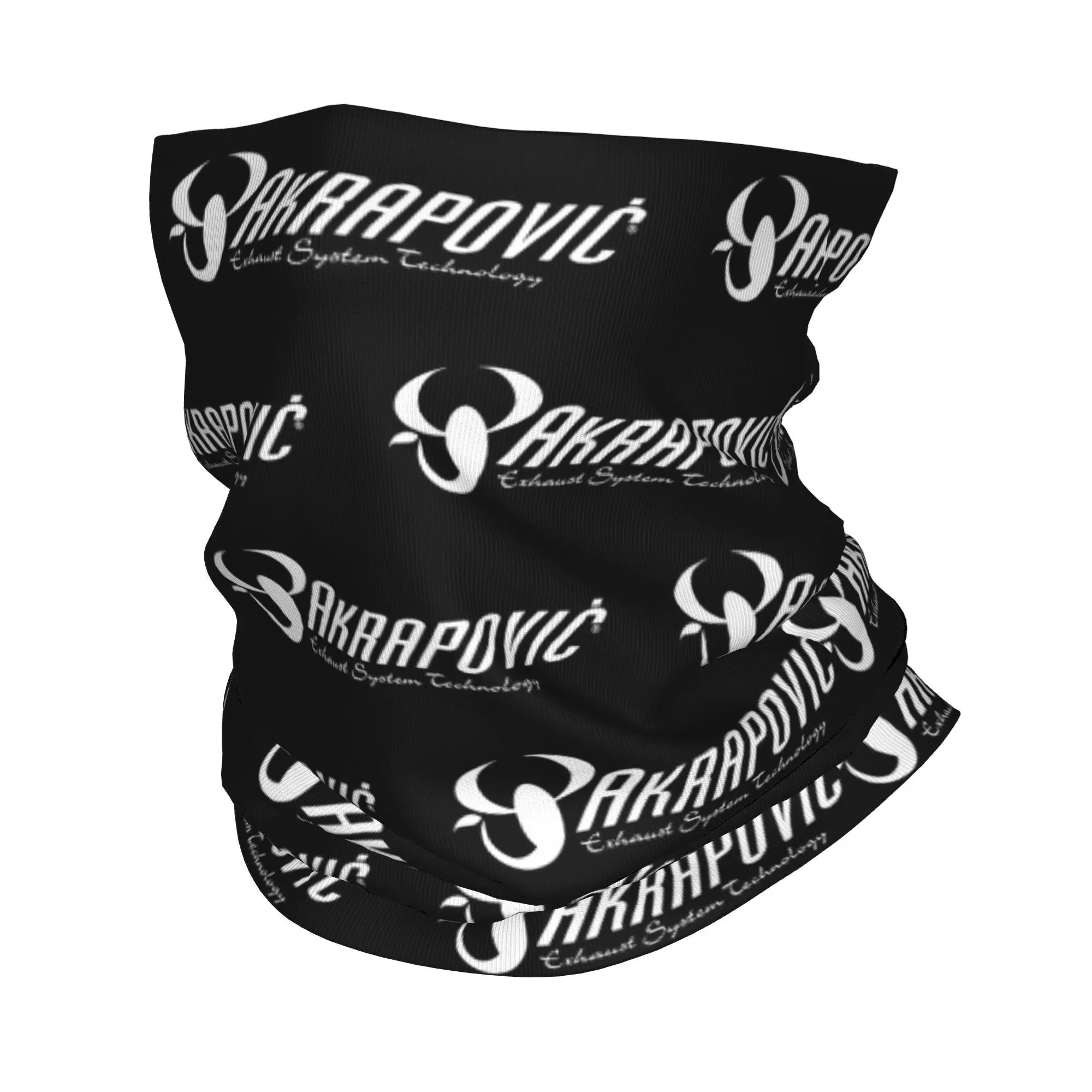 Car Moto Exhaust Akrapovics Bandana Neck Cover Printed  Balaclavas Magic Scarf Warm Cycling Riding Unisex Adult Windproof