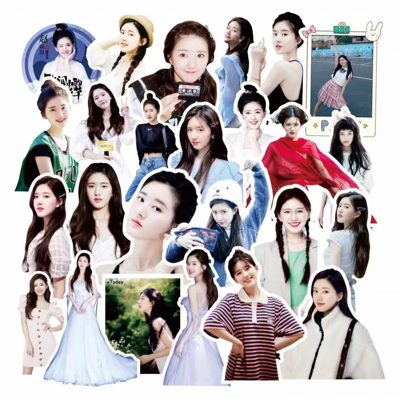 Zhao Lusi  Cute DIY Decorative Hand Account Stickers