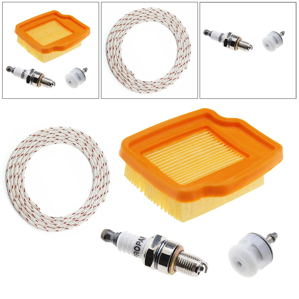 Imagem -05 - Filtro de ar Spark Plug Kit para Stihl Km94 Km94r Km94r Km94rc Sp92 Substituição Absoluta Peça Sobresselente Casa Graden Suprimentos Ferramenta Peça