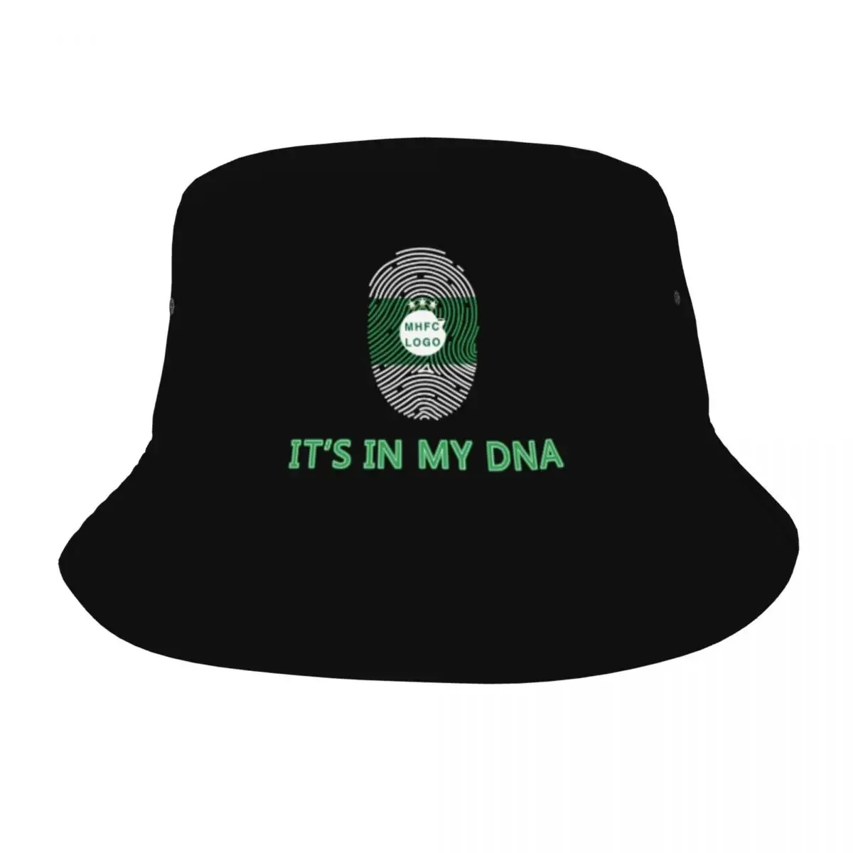 Israel Maccabi Haifa FC MHFC Fishermans Cap Outdoor Bucket Hats Fishing Hat Foldable Hip Hop Beach Sun Hats for Women Men